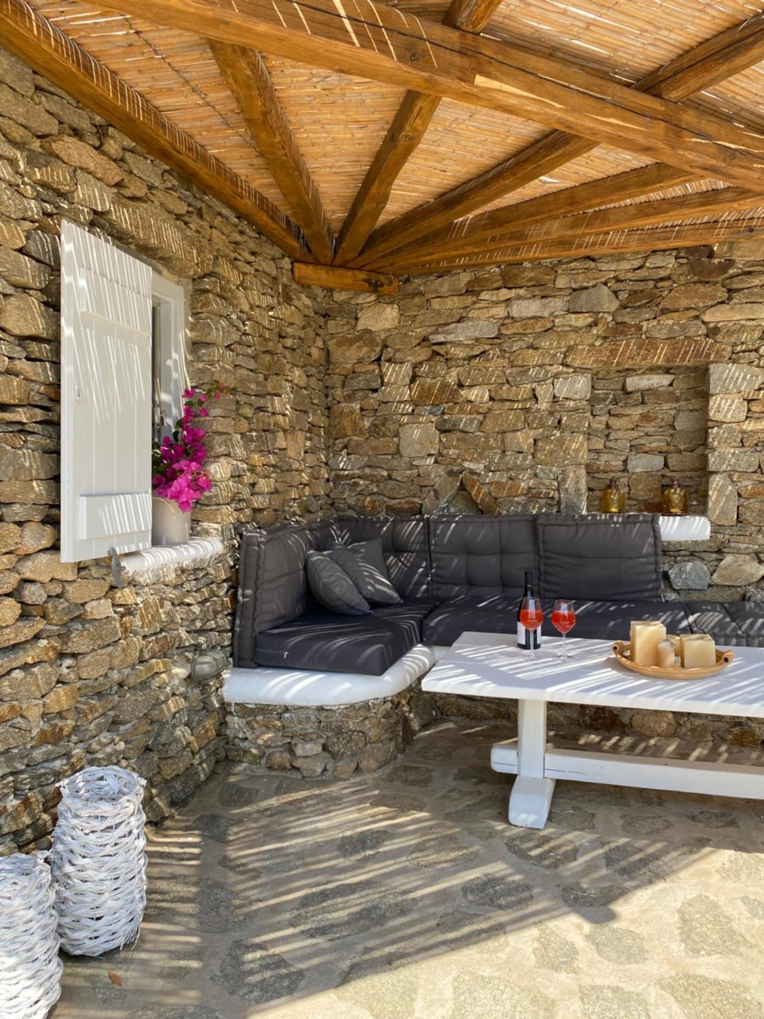 Wood And Stone Villa Mykonos Town Bagian luar foto